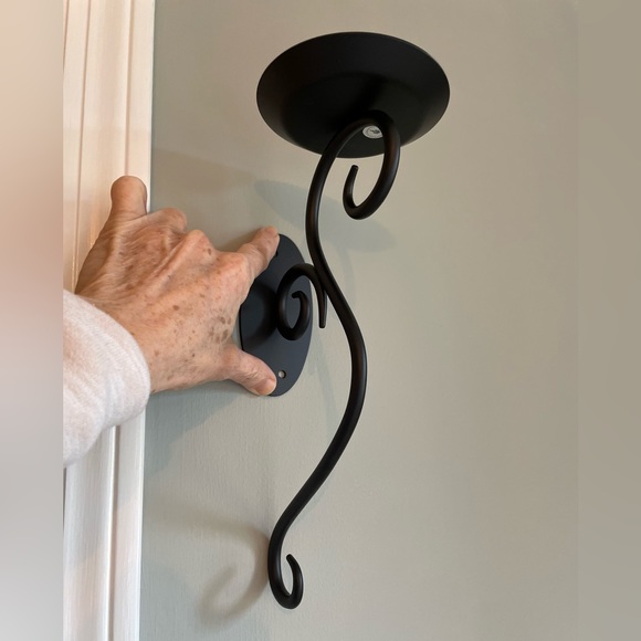 PartyLite Accents New Partylite Black Wrought Iron Wall Candle